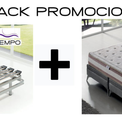Pack Promo Cama Articulada Tempo+ Formas Confort - Hogares de Hoy